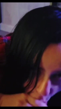 Lexi Makes Boyfriend Cum by Rubbing Bra on Dick