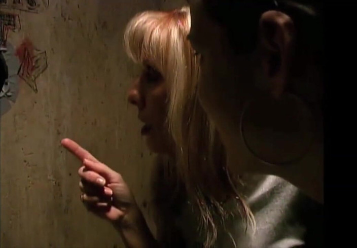 Carol Cox - The Original Internet Porn Star: Mature blonde brings teen friend to the Glory Hole