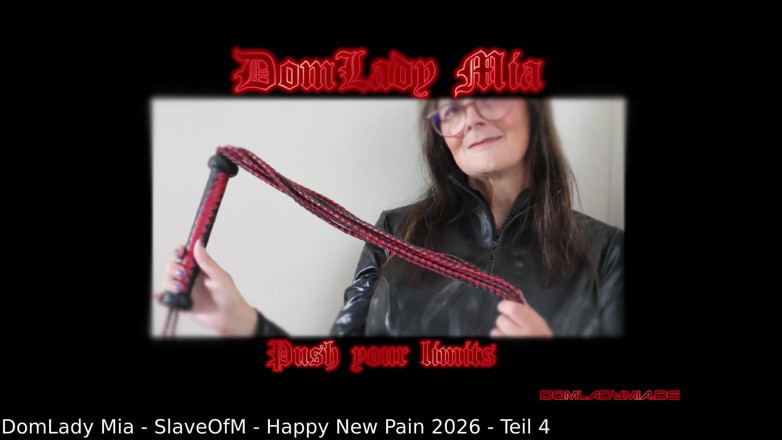 DomLadyMia: Domladymia Slaveofm Happy New Pain 2026 - Bahagian 4
