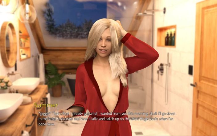 Dirty GamesXxX: Студентка связана, арктические приключения: неверный бойфренд, поцелуй на снегу, эпизод 10