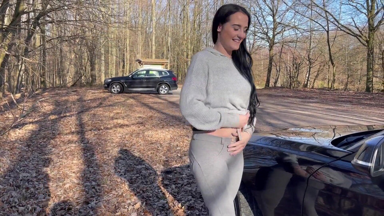 German Fuck Girls: Lanet Olsun! Strangerfuck'ta Otoparkin Ortasında Sıkışıp Kaldım!