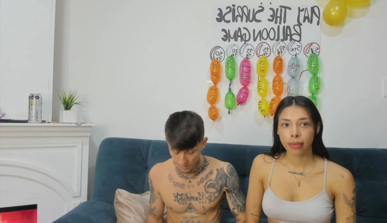 Megan and Max: Couple Sex Dancing and Blowjon in Camera