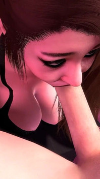 Seksi elbiseli seksi Asyalı orta yaşlı seksi kadın ıslak sakso çekiyor