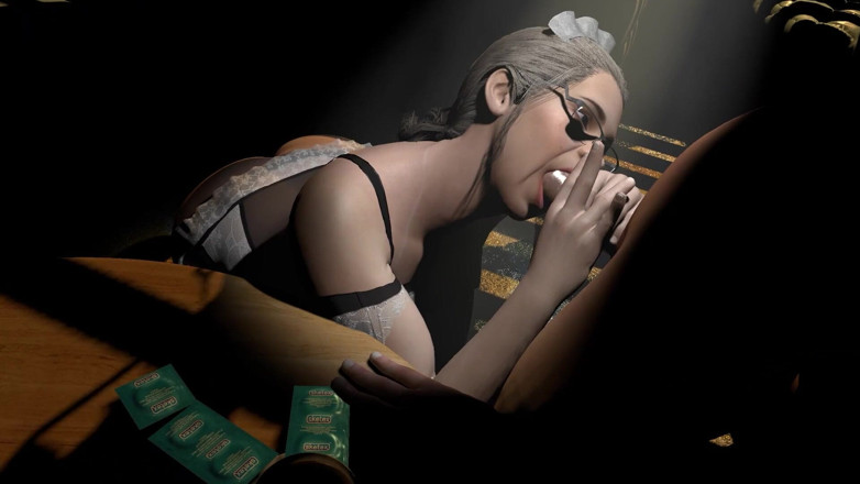 Wraith ward: After the Party with a Sexy Cougar Maid