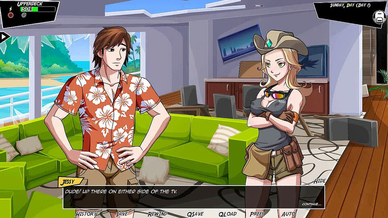 Dirty GamesXxX: "Désir paradisiaque : sur le yacht - épisode 2"