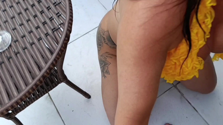 Fatima Denise Campelo de Lima Souza: Sex cu fiul vitreg pe terasă