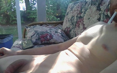 Club Parr: Beating My Dick on Step Mom Back Porch Hoping the...