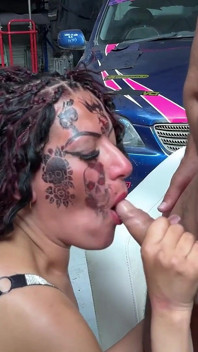 After Her Appointment, She Gets by Her Mechanic