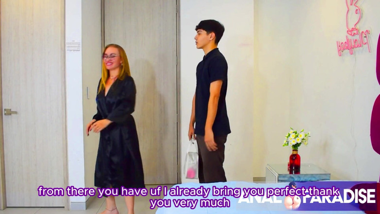 Analparadise69: Hannah Miller Lets Her Stepson's Masseur Best Friend Fuck Her...