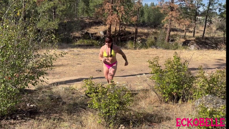 Ecko Belle: Muscle Mommy Wilderness Wedgie