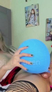 Ep6 Looner Show Oily Fucking Balloon