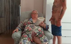 Mother-in-law Lets Me Cum in Her Mouth