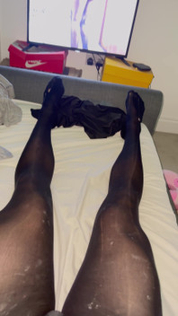 In Bed Wearing Nylons