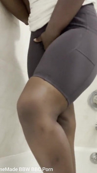 Pissing My Self in Nylon Leggings