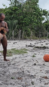 Playing the Ball on The Field with My Neighbor We Lost the Kitchen