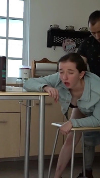 Booty Call- Hot Cute Girl in Stockings Gets Fucked All Over the House