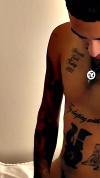 Cholo Gardło ssie Hung Papi Juven Tatted Cholo Fuck