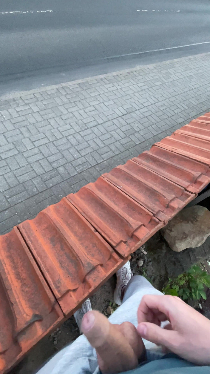 boyzxy212_2: Riskant! Ich Spiele an Der Straße Mit Meinem Schwanz