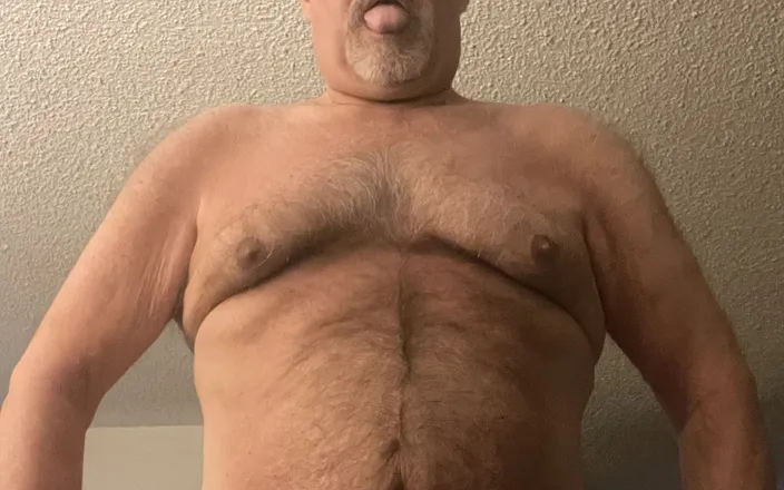 Drew Stone: Stroking with Cockrings on Bed