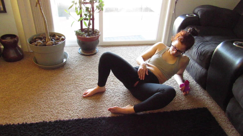 Veggiebabyy: Ich zerreiße meine leggings, um mich selbst zu ficken