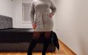 ChristineModel: Sticka Bodycon Klänning &amp;Kjol - Prova på att dra