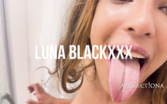 AproductionA: Hluboký obličej chcaní cum jíst s Lunou Black
