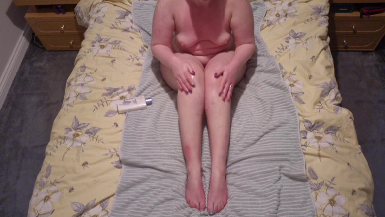 Mr D and Miss C: Ik hou ervan mezelf aan te raken en lotion over...