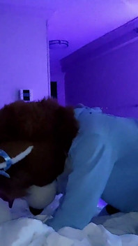 Furry Femboy Fucked Bareback by Daddy Murrsuiter, Then Sucks Him Clean