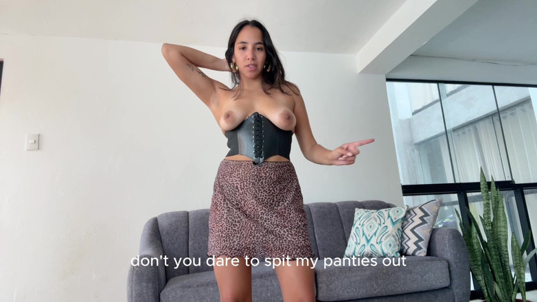 Goddess Alexa femdom: Eat Stepmom Panties Step-mommy Series 1 Slave Training Female Supremacy
