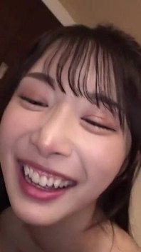 Full Face Reveal - Pale Slender Mixed Beauty Takes Two Raw Creampies and Climaxes Hard