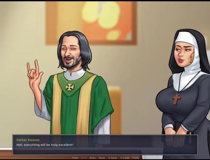 Miss Kitty 2K: Summertimesaga eine coole kirche - teil 137