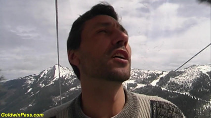 Goldwin pass: Stepdaughter fucked at the ski lift