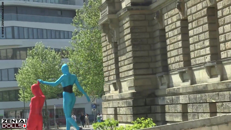 ZentaiDolls: Modelli Zentai in città