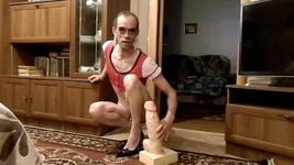 Transvestite Passive Ksyusha - Anal Big Cock Dildo-1 HD 2022