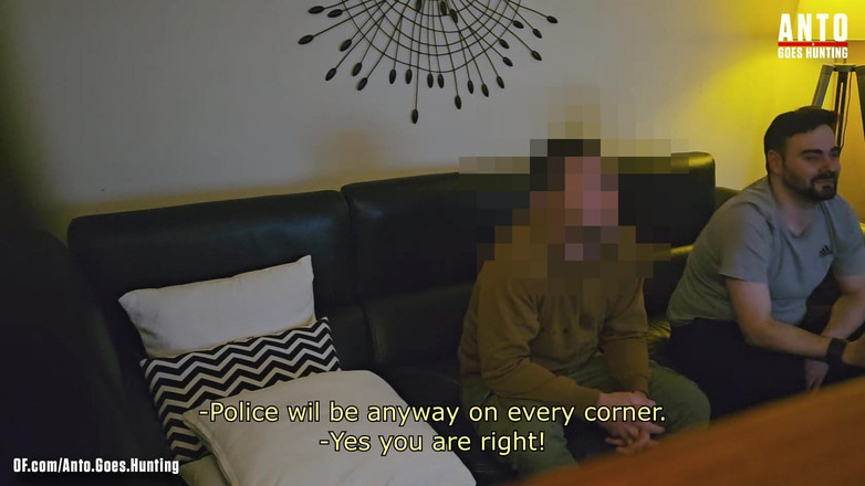 AntoGoesHunting: सीधे पूर्व सहकर्मी और मैंने डिनर पार्टी के बाद फिर से मस्ती की