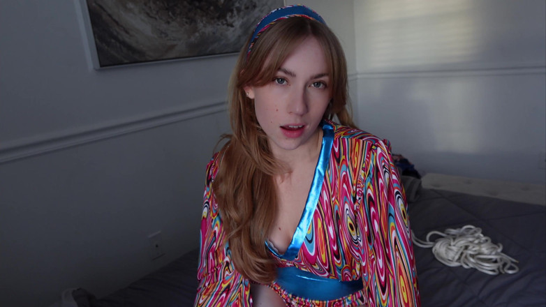 Kink in Time: Stella Els groovy aus den 60er wichsanleitung 4K pOV Verführung erwartet!
