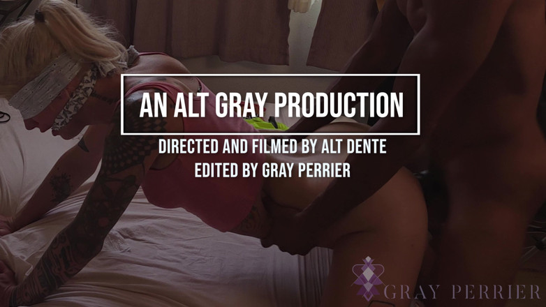 Gray Perrier: Blowing off Steam - Hardcore TS Anal with Spit &amp; Face Kicks