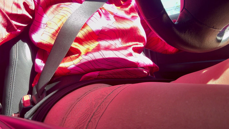 Step Mommy: I Pulled Over and Rubbed My Pussy in the Car...