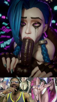 Jinx Deepthroat’s a Nice Hard BBC Cock