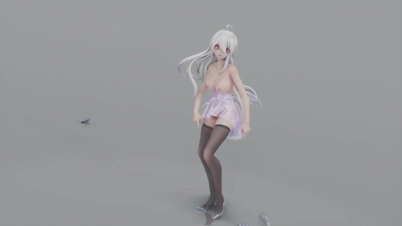 MikuMotion: Mmd Brown Eyed Girls; Sheer Dress; Heels tembus paham; Black...