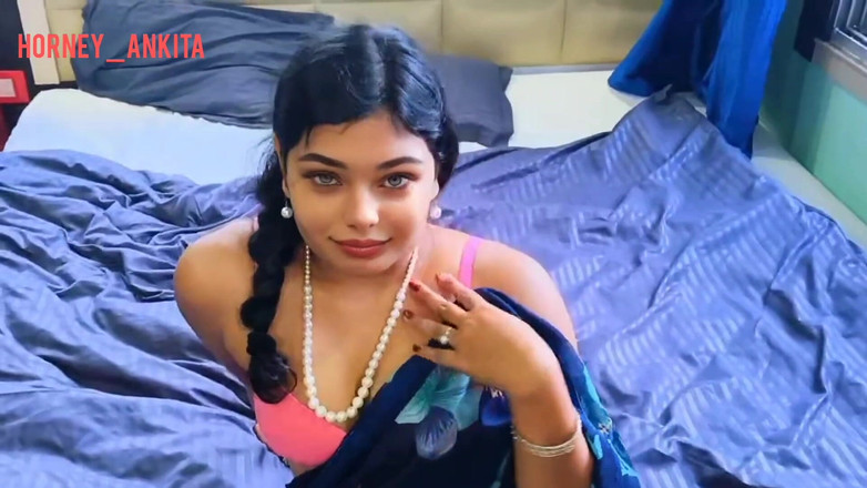 Horney_Ankita: Indyjski biznesmen pieprzyć piękną gorącą idealną figurę dziewczyna 18 + Hardcore Sex...