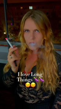 Smoking at My Balcony Smoking a Marlboro Red 100s