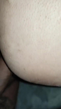 Sexe en levrette à la maison, éjaculation