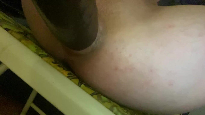 Ceejayy: Playing with my big dildo