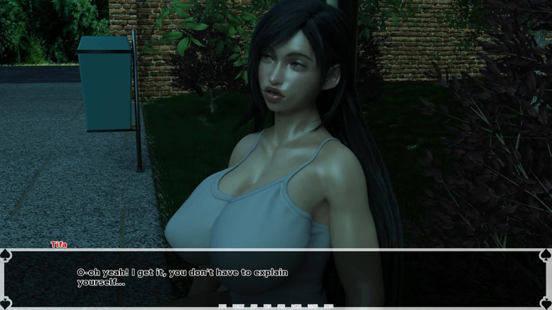 Dirty GamesXxX: Pacar surga gelap Tifa hampir meringkus pacarnya selingkuh di toilet -...