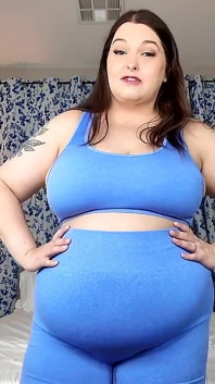 Dokuczanie ex-jock - plumper Sydney krzyczy werbalnie upokarza cię za to, że chcesz iść z nimi na siłownię