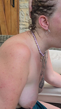 My Stepson Surprises Me by the Pool and Fucks My Ass