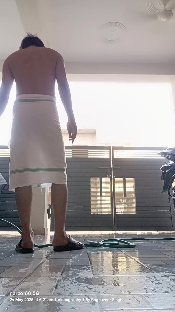 Rajasthani-old-lover: Lavando meu quintal em uma toalha