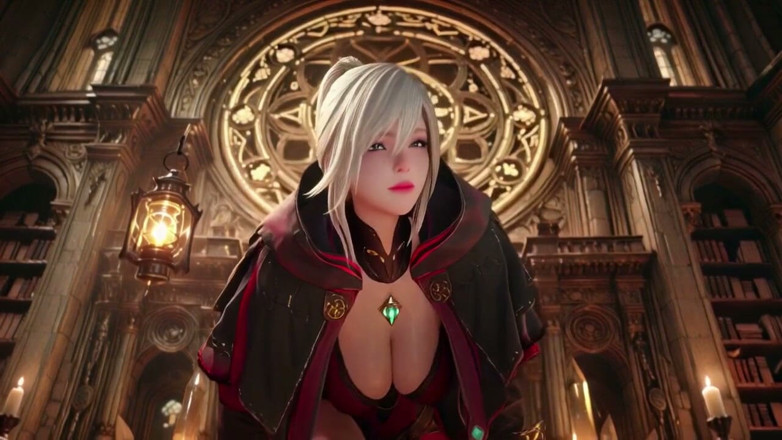 Seraphina Vale: The Ice Queen's White Fantasy Red Armor, Wet Skin &amp; Sensual...