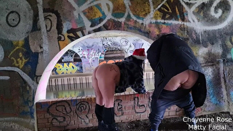 Cheyenne Rose 80: Festlicher spaß im freien für Matty und Cheyenne